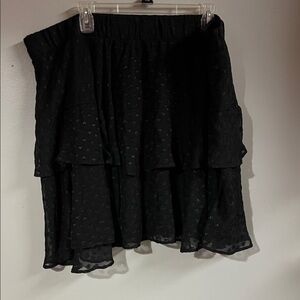 Torrid 3 Heart ruffle skirt